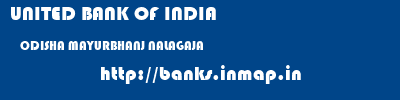 UNITED BANK OF INDIA  ODISHA MAYURBHANJ NALAGAJA   banks information 